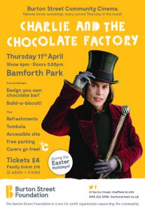 Charlie and the Chocolate factory Flyer A5