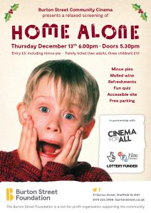 Home Alone Flyer A5 Screen