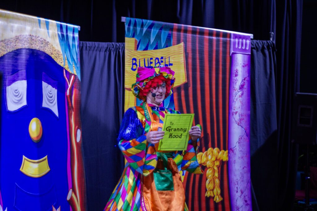 Pantomime at Burton Street Sheffield for people with learning disabilities