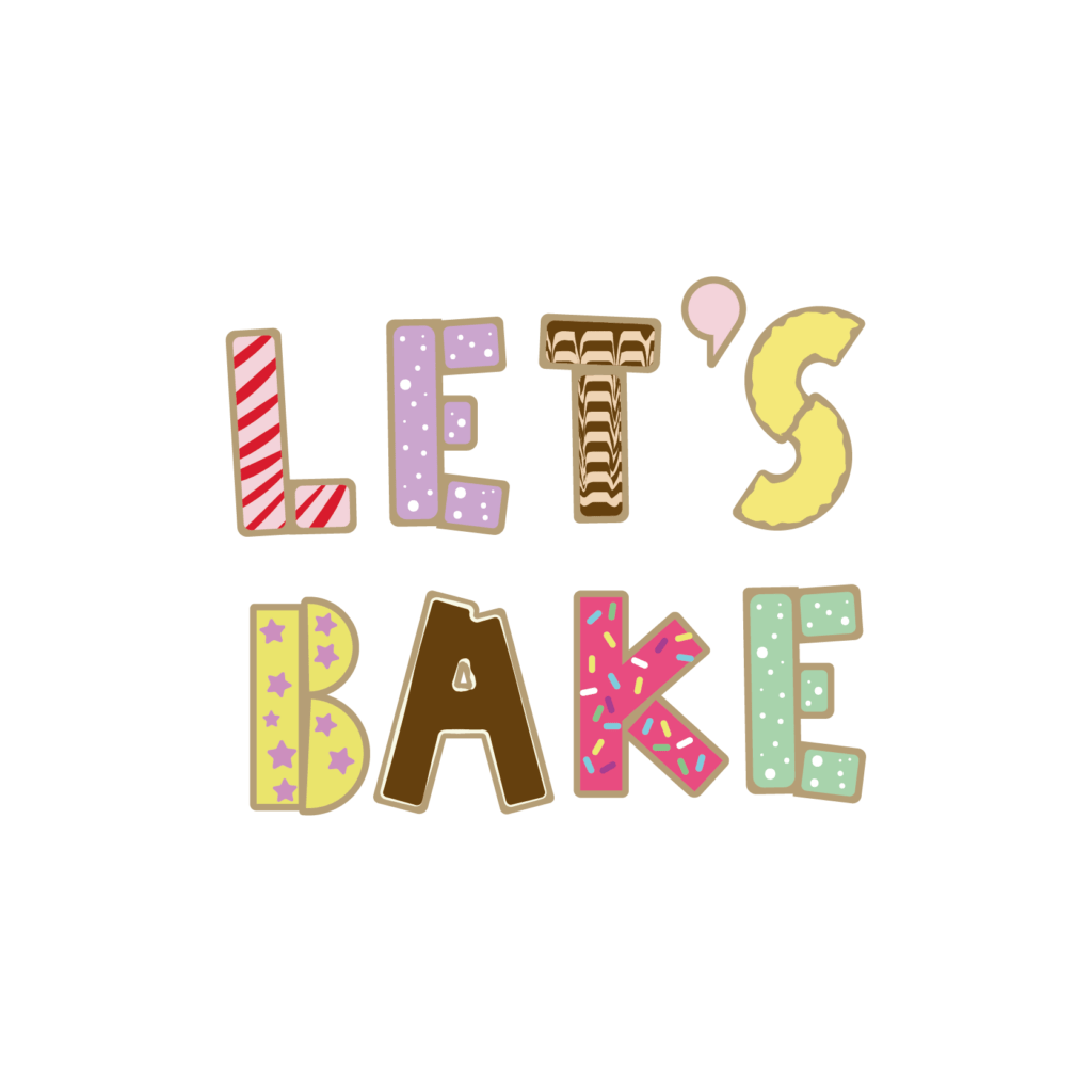 let's bake logo