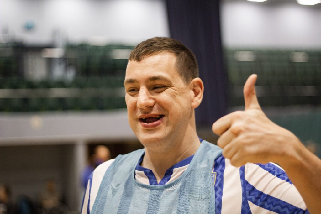 Client with learning disability in Sheffield