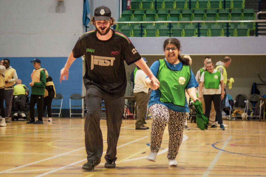 Client with learning disability enjoys running in Sheffield