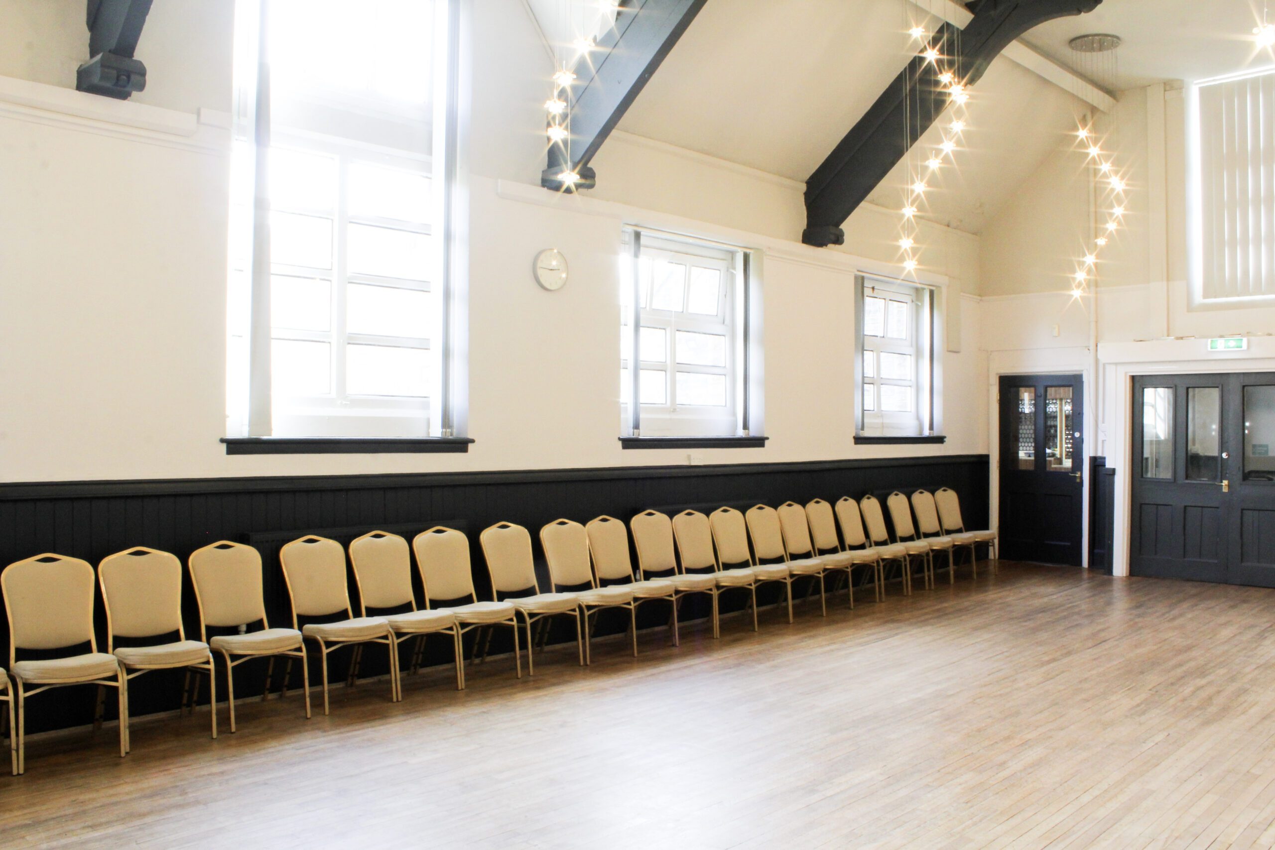 Burton Hall for venue hire for party or corporate event at Burton Street Foundation in Sheffield