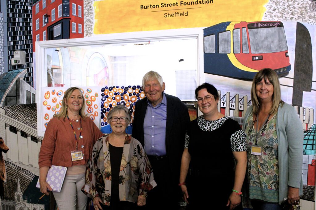 Celebration of Robert Woodhead, a client with learning disabilities at Burton Street Foundation