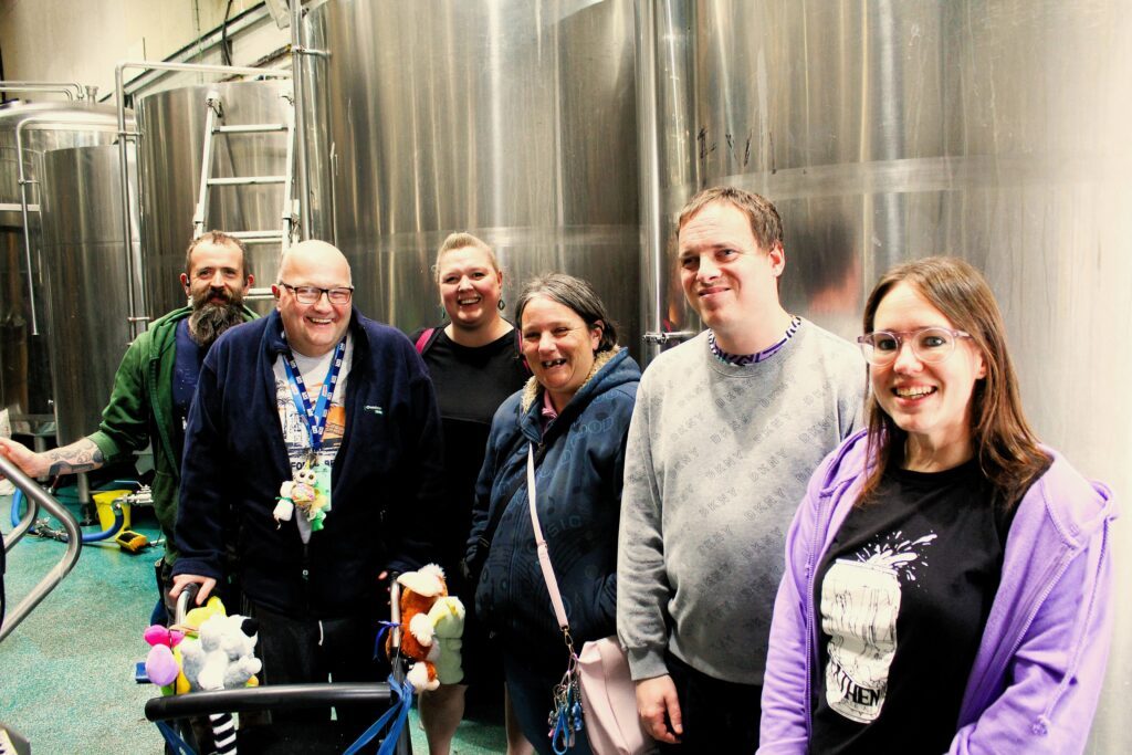 Burton Street Foundation visits Abbeydale Brewery in Sheffield
