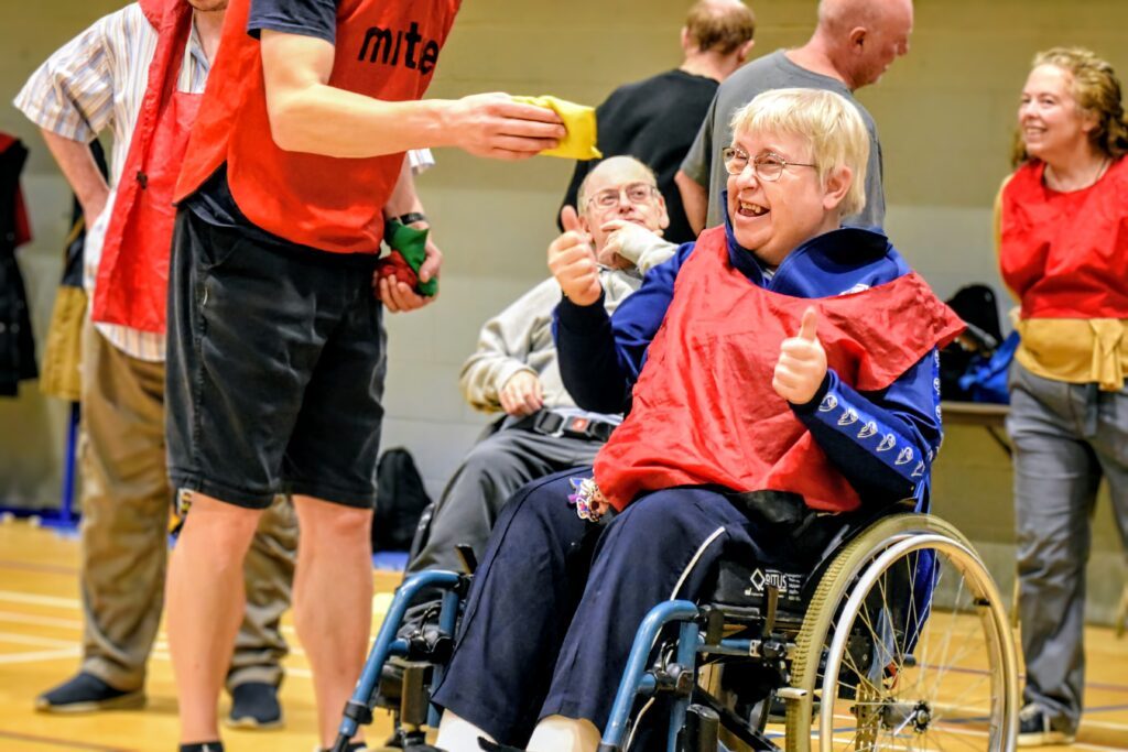 Sports Day for people with learning disabilities and autism at Burton Street Foundation